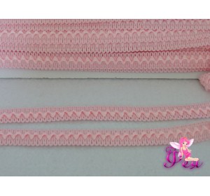 Тесьма "Самоса" 12 мм , цв. нежно-розовый  №133