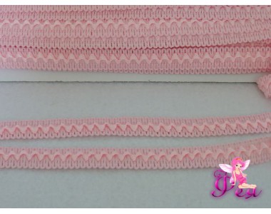 Тесьма "Самоса" 12 мм , цв. нежно-розовый  №133