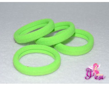 Резинки для волос  3см, цв. салатовый