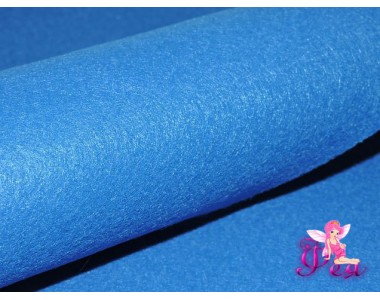 Фетр мягкий 20*30 см толщина 1 мм, цв. синий № 013 - 1лист