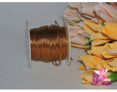 Шнур декоративный 1мм, цв. золото