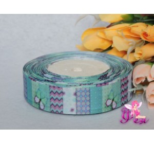 Репсовую ленту с рисунком (мультики, 3D) 25мм