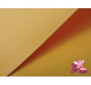 Фоамиран  толщина 2мм, цв. желтый № 18