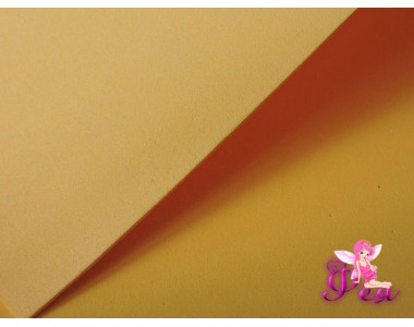 Фоамиран  толщина 2мм, цв. желтый № 18