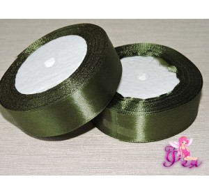 Атласная лента 25 мм, цв. фисташковый № 113