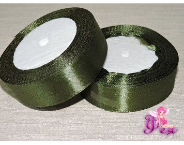 Атласная лента 25 мм, цв. фисташковый № 113