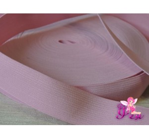 Резинка эластичная 3 см, цв. розовый