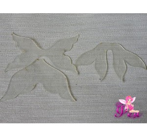 Набор шаблонов для "Хвостики русалочки" в комплекте  3 детали