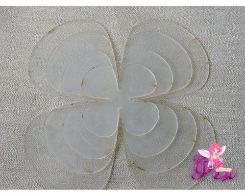 Набор шаблонов "Клевер" в комплекте 4 детали