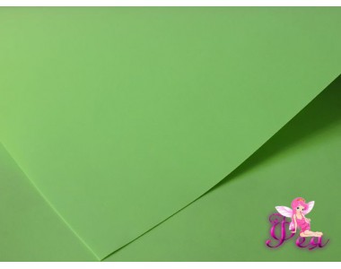 Шелковый фоамиран 1мм, цв. салатовый  №22