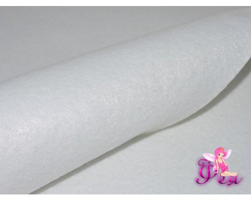 Фетр мягкий  1 мм, цв. белый № 0001 - 1 лист