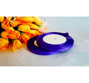 Репсовая однотонная 6мм *18м, цв. фиолетовый