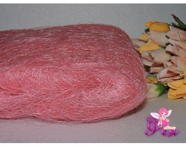 Сизаль 100г , цв. розовый