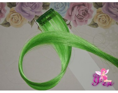 Цветная прядь, 50 см, цв. зеленая трава - 1 шт.