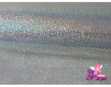 Декоративная пленка "Глиттер, хамелеон" 0,5 мм, цв. прозрачный