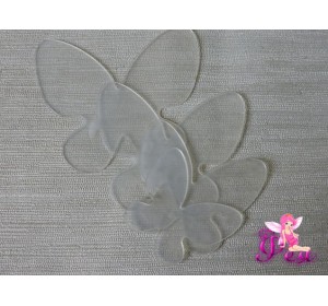 Набор шаблонов "Бабочка 3" в комплекте 4 детали