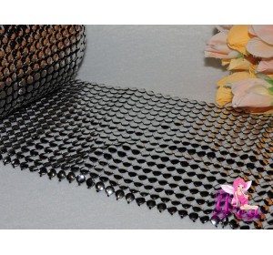 Обманки под металл 18 рядов , цв. серебро (25см)