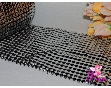 Обманки под металл 18 рядов , цв. серебро (25см)