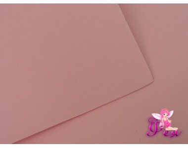 Фоамиран  толщина 2мм, цв.  нежно-розовый № 01