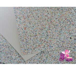 Лист кожзама "Пайетки" № 7