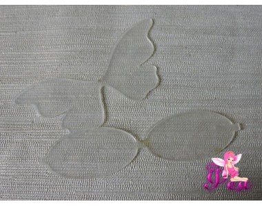 Набор шаблонов " Бантик - Бабочка" в комплекте 2 детали