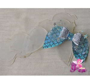 Набор шаблонов "Бантиков с крыльями" в комплекте 6 детали