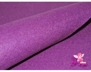Фетр мягкий 20*30 см толщина 1 мм, цв. темно-сиреневый № 113