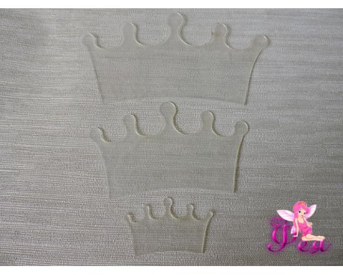 Набор шаблонов "Корона" в комплекте 3 детали