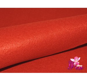 Фетр мягкий 1 мм, цв. красный № 082 - 1 лист