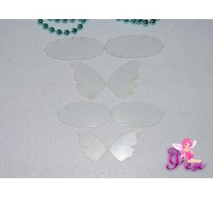 Набор шаблонов "Бантик Бабочка" в комплекте 4детали.