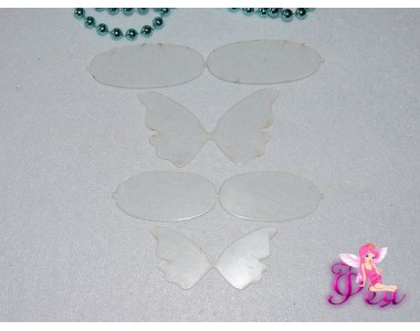 Набор шаблонов "Бантик Бабочка" в комплекте 4детали.