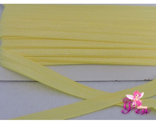Тесьма эластичная 1.5 см, цв. лимонный