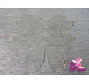 Набор шаблонов для "Бантика с хвостиком" в комплекте  4 детали