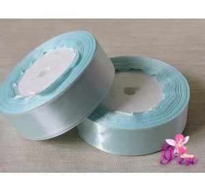 Атласная лента 25 мм, цв. небесно-голубой - 1 м