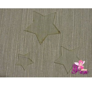 Набор шаблонов "Звезда "В комплекте 3 детали