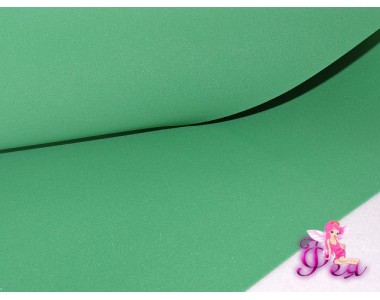 Шелковый фоамиран, толщина 1 мм, цв. зеленый