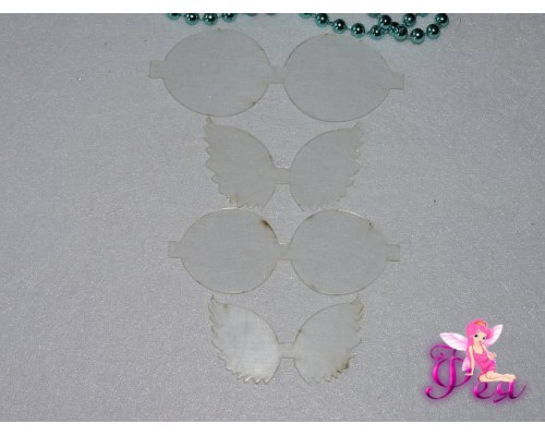 Набор шаблонов "Крылья Ангела", 4 детали