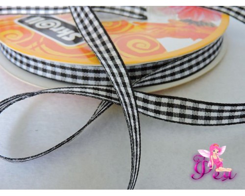 Лента шотландка 10 мм, premium, цв. №29