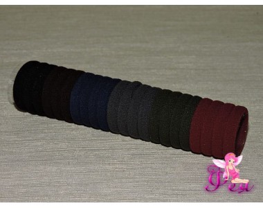 Бесшовные резинки для волос 3 см, в тубе 22 шт (микс 2)