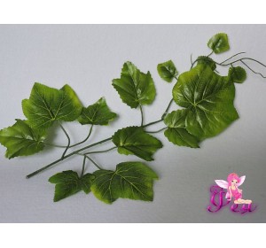 Веточка «Виноград» 30см, цв. зеленый