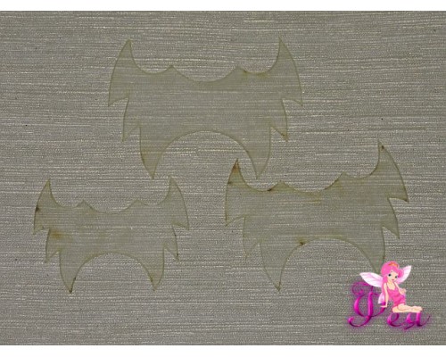 Набор шаблонов "Хвостик летучая мышка "В комплекте 3