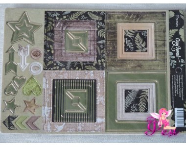 Рамки из чипборда для скрапбукинга Cozy Forest,  30 эл.