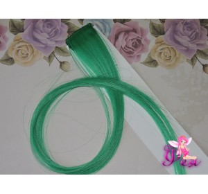 Цветная прядь, 50 см, цв. зеленый - 1 шт.