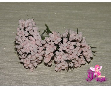 Букетик тычинок из 12 шт, цв. нежно-розовый