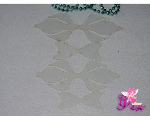 Набор шаблонов "Тройной бантик " в комплекте 2 детали.