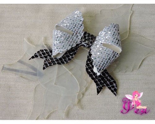 Набор шаблонов "Бантик с ленточкой" в комплекте 4 детали 