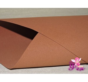 Фоамиран китайский 1 мм, коричневого цвета