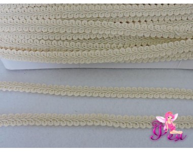 Тесьма "Шанель" 10 мм, цв. кремовый №104