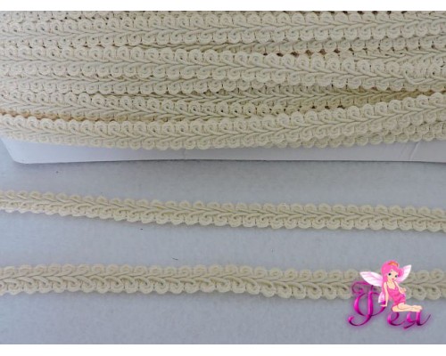Тесьма "Шанель" 10 мм, цв. кремовый №104