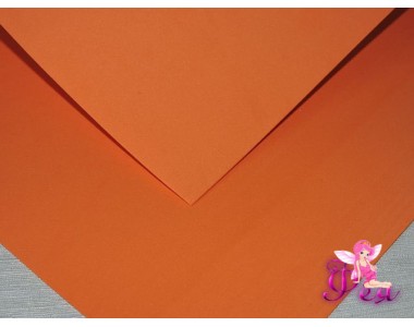 Фоамиран китайский 1 мм, оранжевого цвета